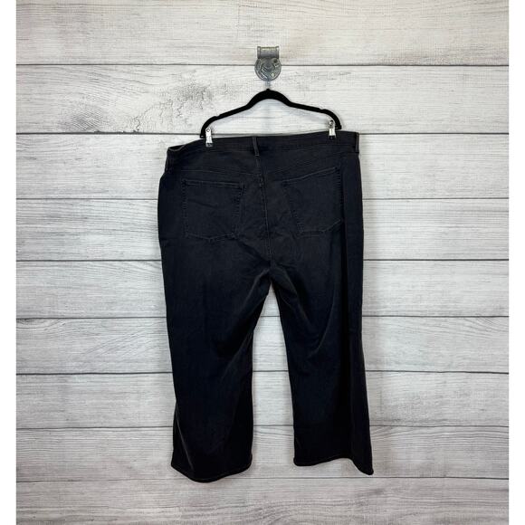 Old Navy Women's Black Wide Leg Jeans - Picture 6 of 7